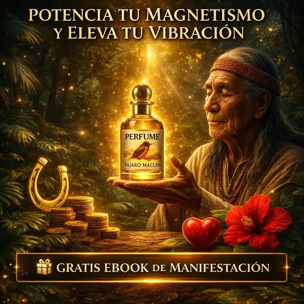 🦜Perfume Pájaro Macua Original – Esencia de Atracción , Poder y Prosperidad 🔥GRATIS EBOOK MANIFESTACION🔥